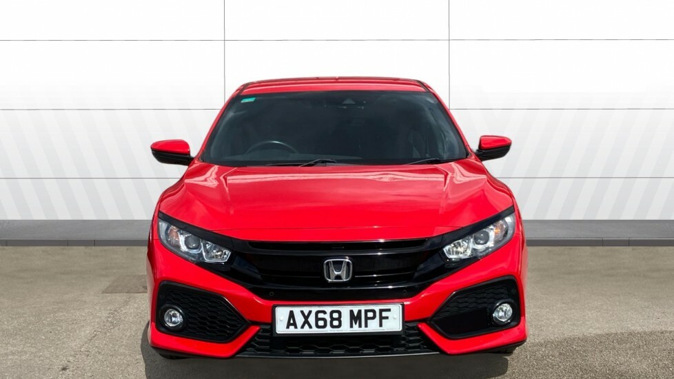 Honda Civic Sr Red #3