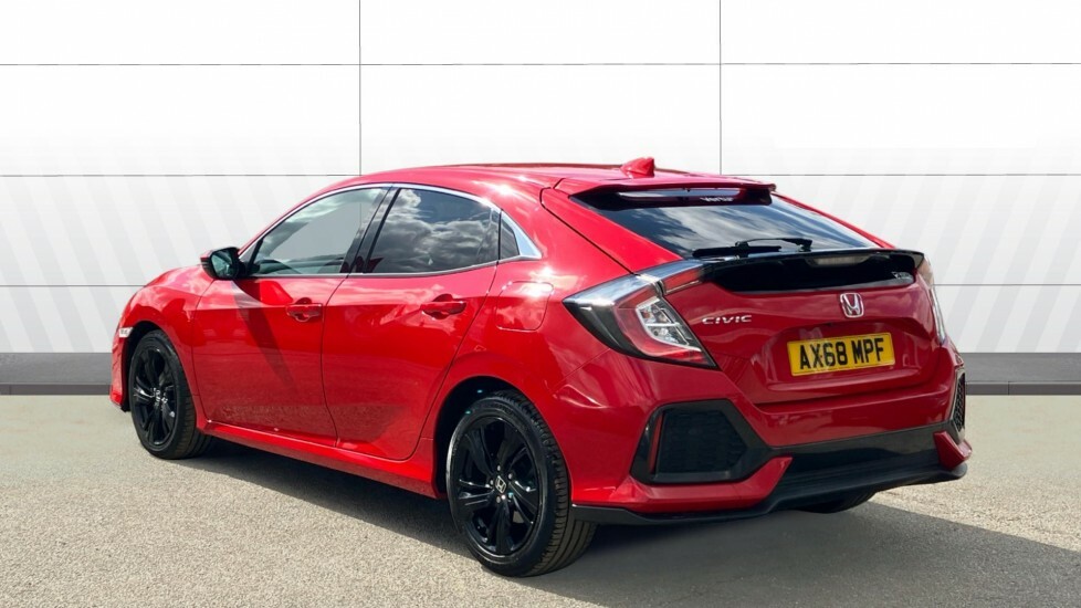 Honda Civic Sr Red #2
