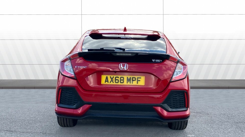 Honda Civic Sr Red #6