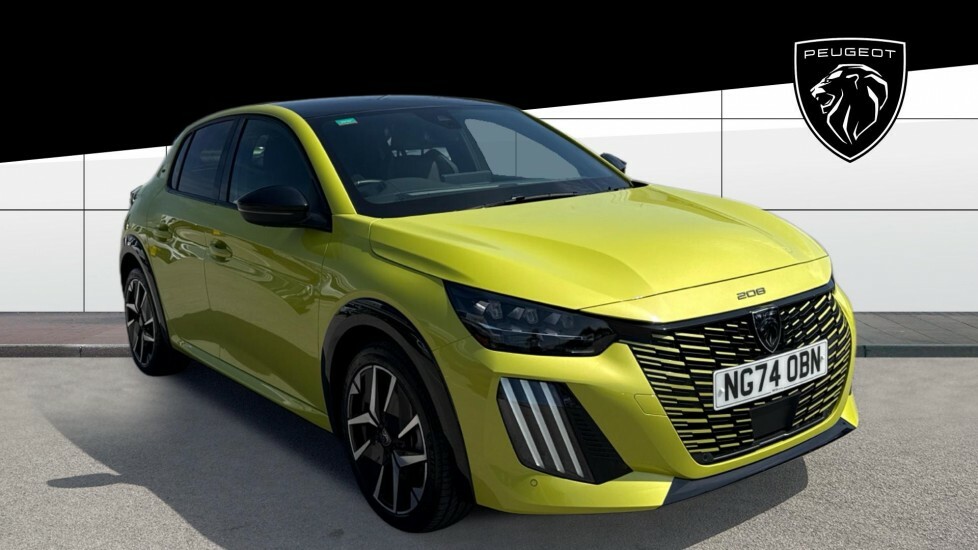 Peugeot 208 Gt Yellow