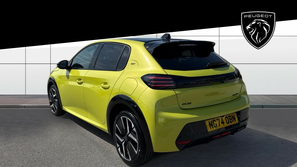 Peugeot 208 Gt Yellow #2