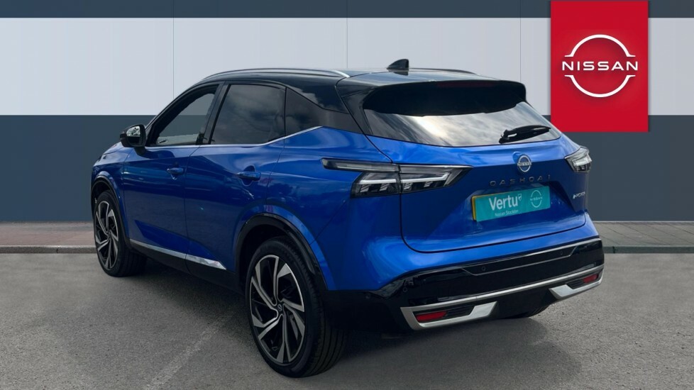 Nissan Qashqai Tekna OV75FPZ Blue #2