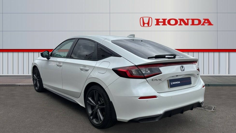Honda Civic Sport White #3