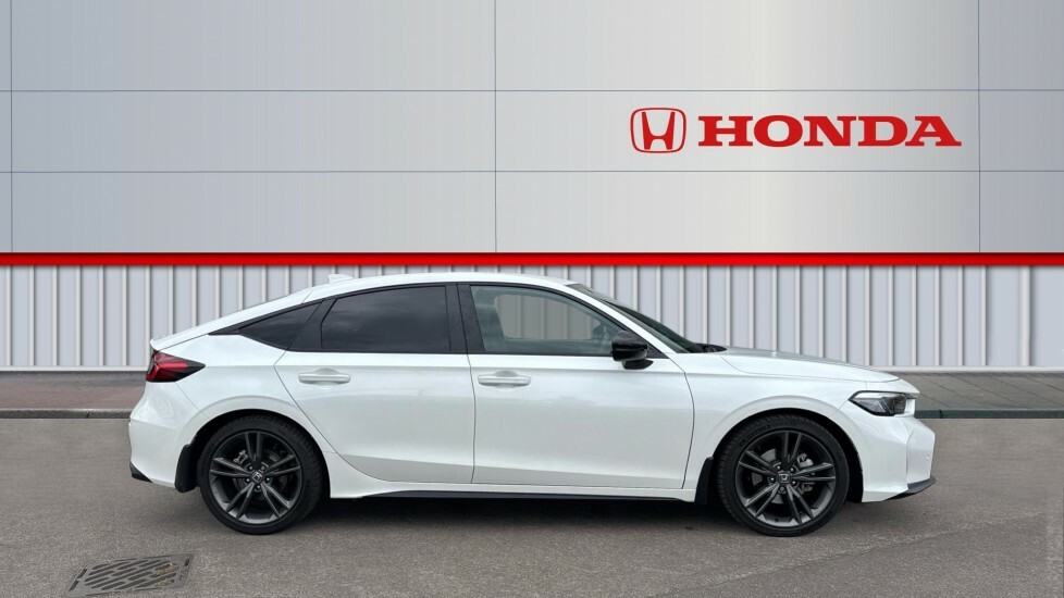 Honda Civic Sport White #5
