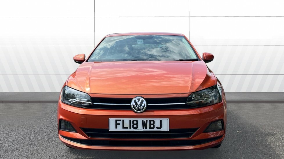 Volkswagen Polo Se Orange #3