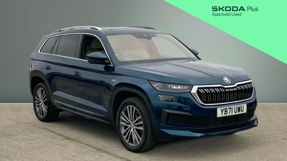 Skoda Kodiaq Laurin Klement YB71UWU Blue