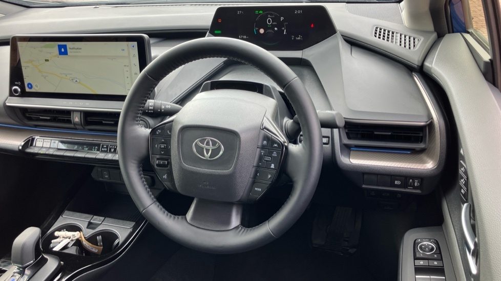 Toyota Prius Excel Blue #6