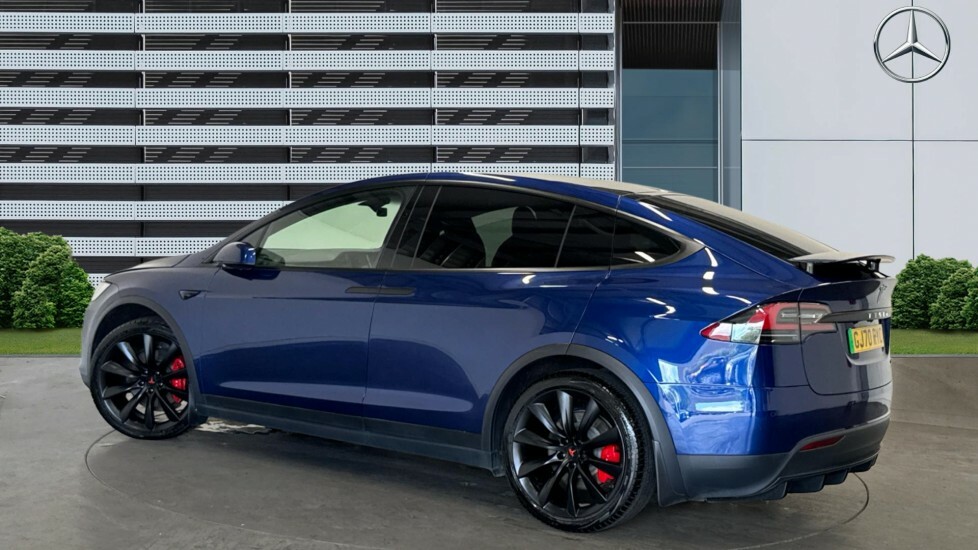 Tesla Model X Performance Ludicrous GJ70RYC Blue #2