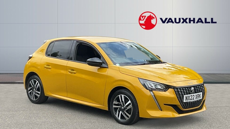 Peugeot 208 Allure Premium NX22XRK Yellow