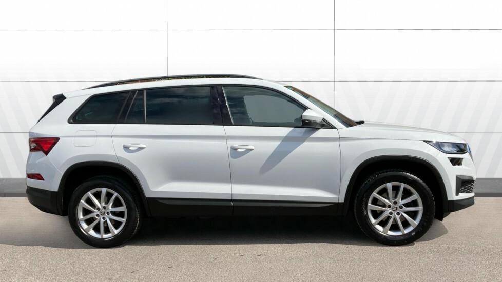 Skoda Kodiaq Se White #5