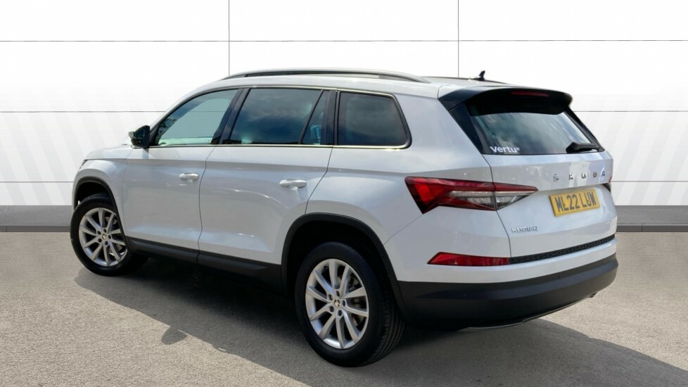 Skoda Kodiaq Se White #2