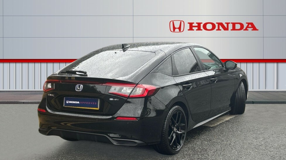Honda Civic 2.0 I-mmd 184Ps Advance Hybrid Ecvt Red #12
