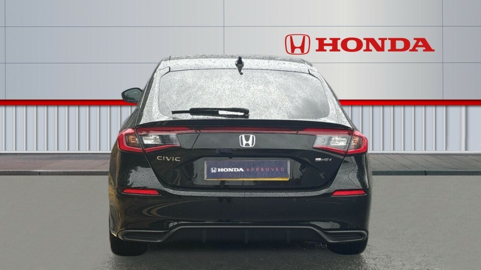 Honda Civic 2.0 I-mmd 184Ps Advance Hybrid Ecvt Red #7