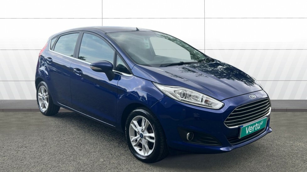 Ford Fiesta Zetec Blue