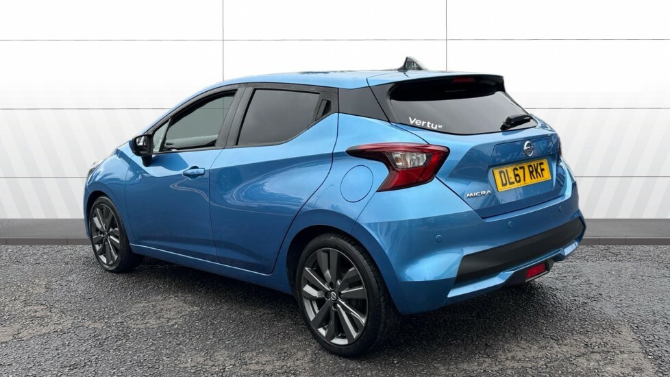 Nissan Micra Tekna Blue #2
