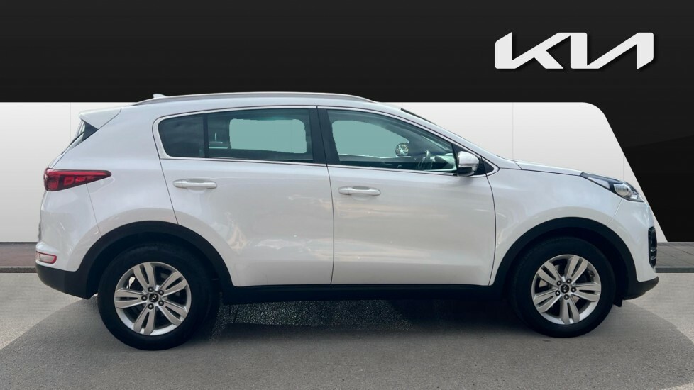 Kia Sportage 2 White #5