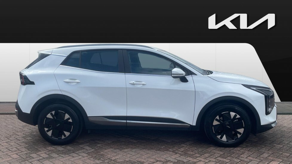 Kia Sportage Pure White #5