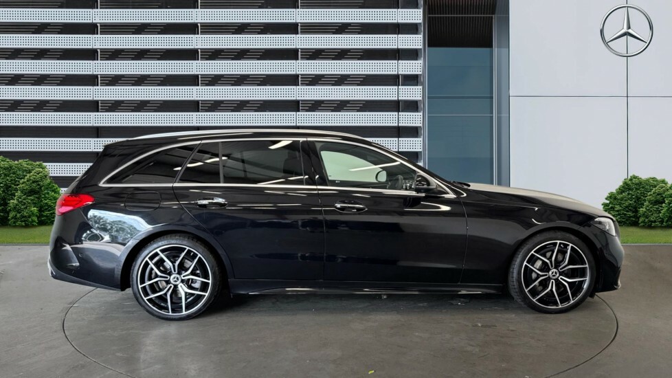 Mercedes-Benz C Class Amg Line Black #5