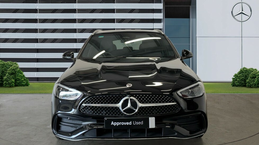 Mercedes-Benz C Class Amg Line Black #3