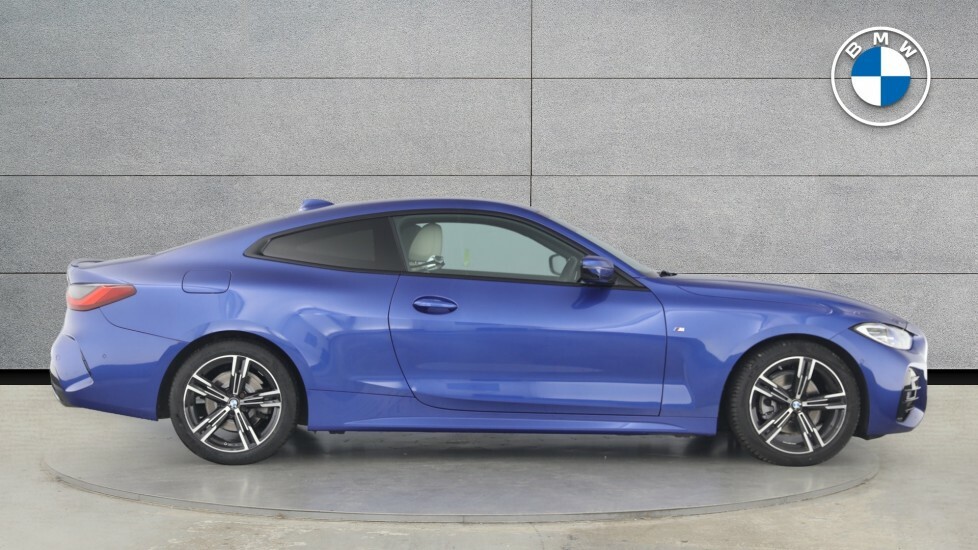 BMW 4 Series Gran Coupe M Sport Blue #3