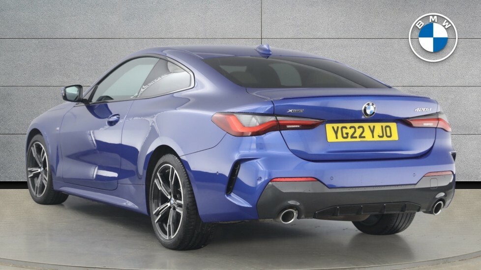 BMW 4 Series Gran Coupe M Sport Blue #2