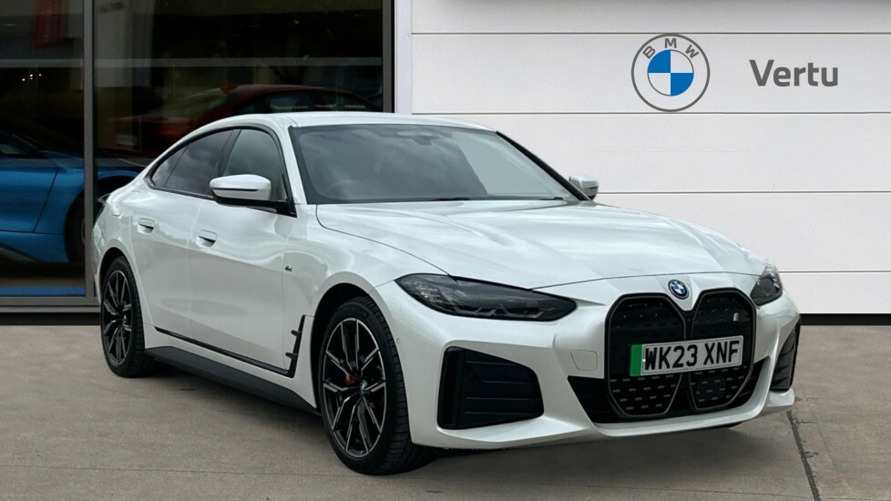 BMW i4 M Sport White