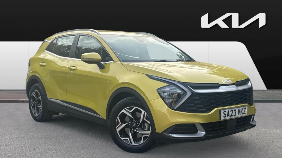 Kia Sportage 2 Yellow