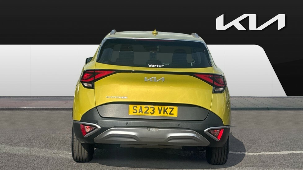Kia Sportage 2 Yellow #6
