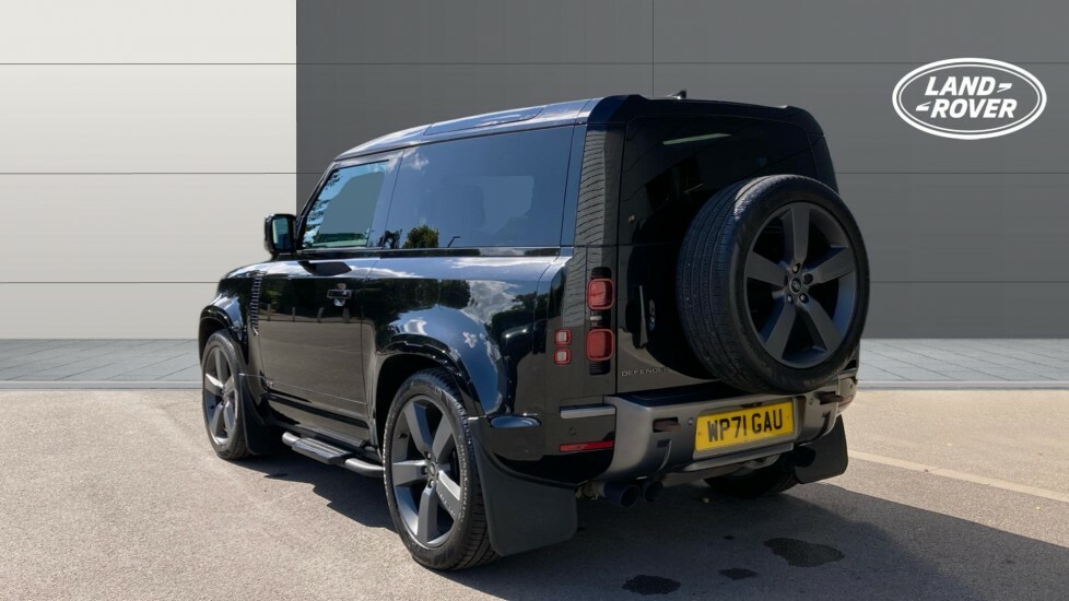 Land Rover Defender 90 V8 Black #2