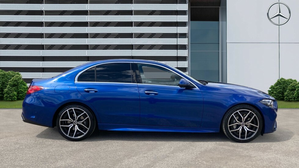 Mercedes-Benz C Class Amg Line Blue #5