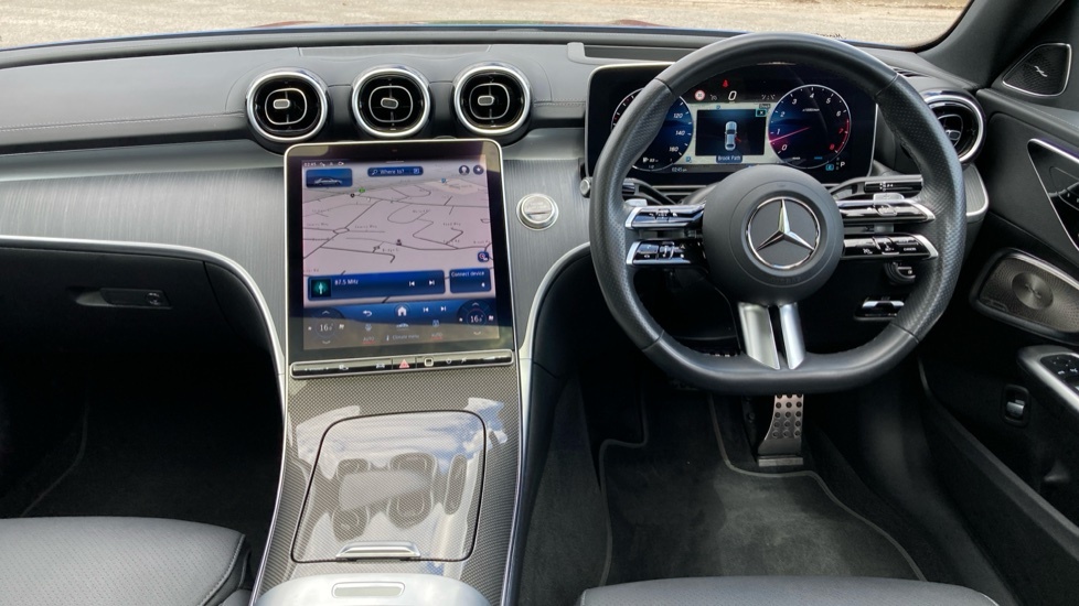 Mercedes-Benz C Class C200 Amg Line 9G-tronic Black #10