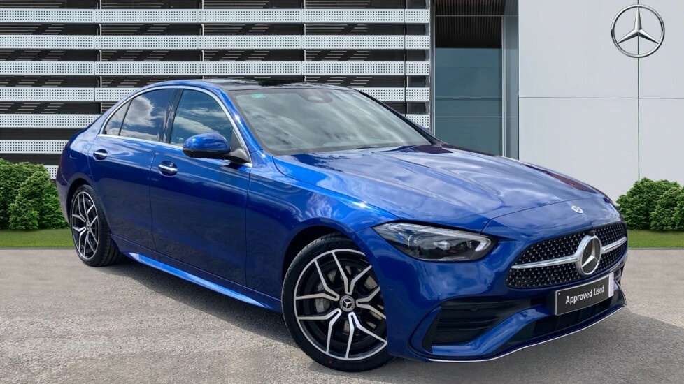 Mercedes-Benz C Class Amg Line Blue