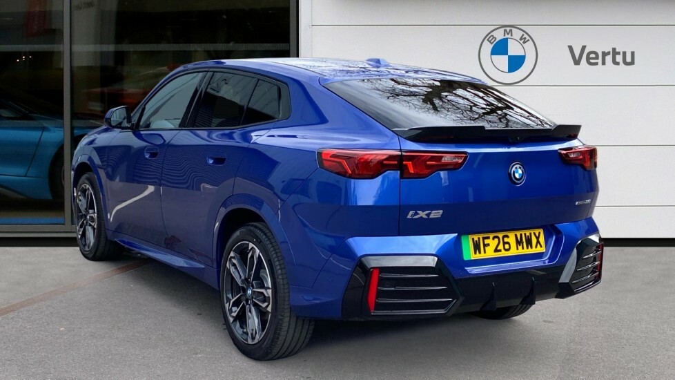 BMW iX2 M Sport Blue #2