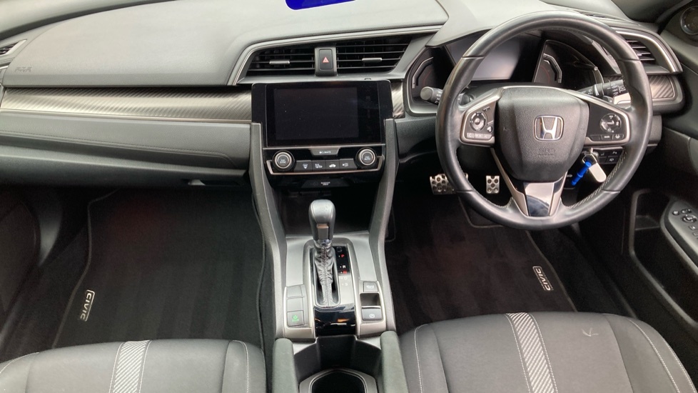 Honda Civic Sport White #4