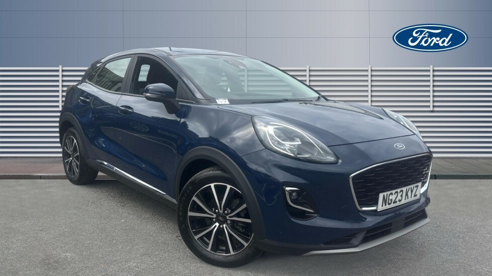 Ford Puma Titanium Blue