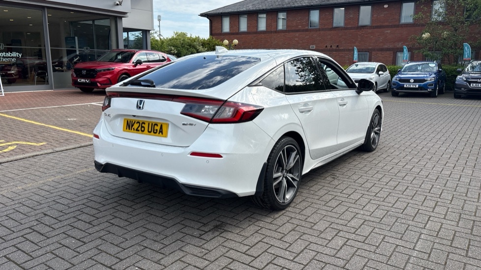 Honda Civic 2.0 H I-mmd Advance Ecvt Euro 6 Ss White #35