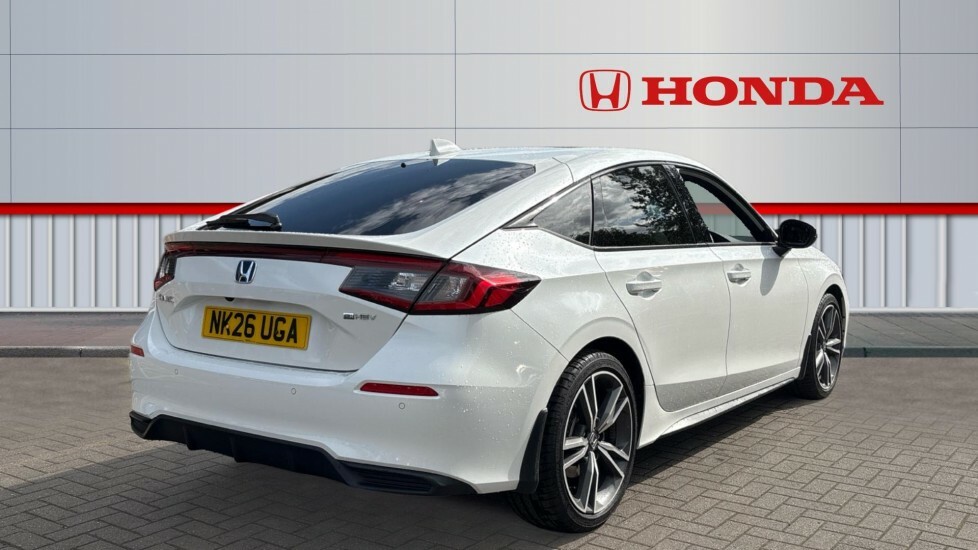 Honda Civic 2.0 H I-mmd Advance Ecvt Euro 6 Ss White #11