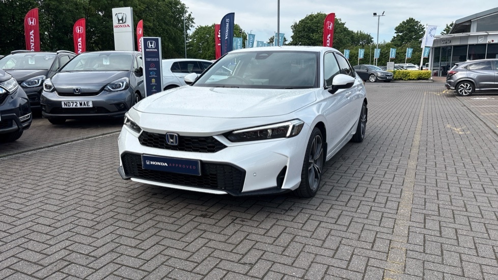 Honda Civic 2.0 H I-mmd Advance Ecvt Euro 6 Ss White #37