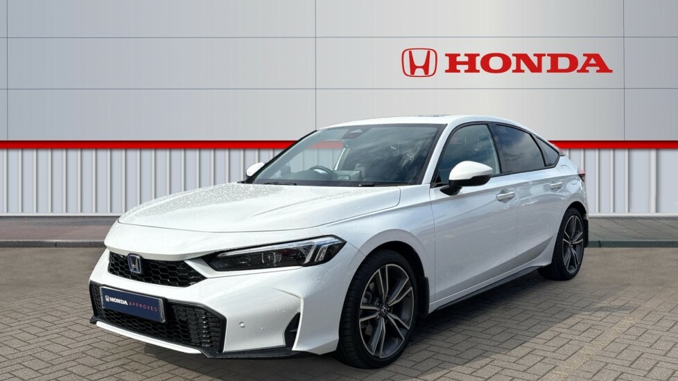 Honda Civic 2.0 H I-mmd Advance Ecvt Euro 6 Ss White #9