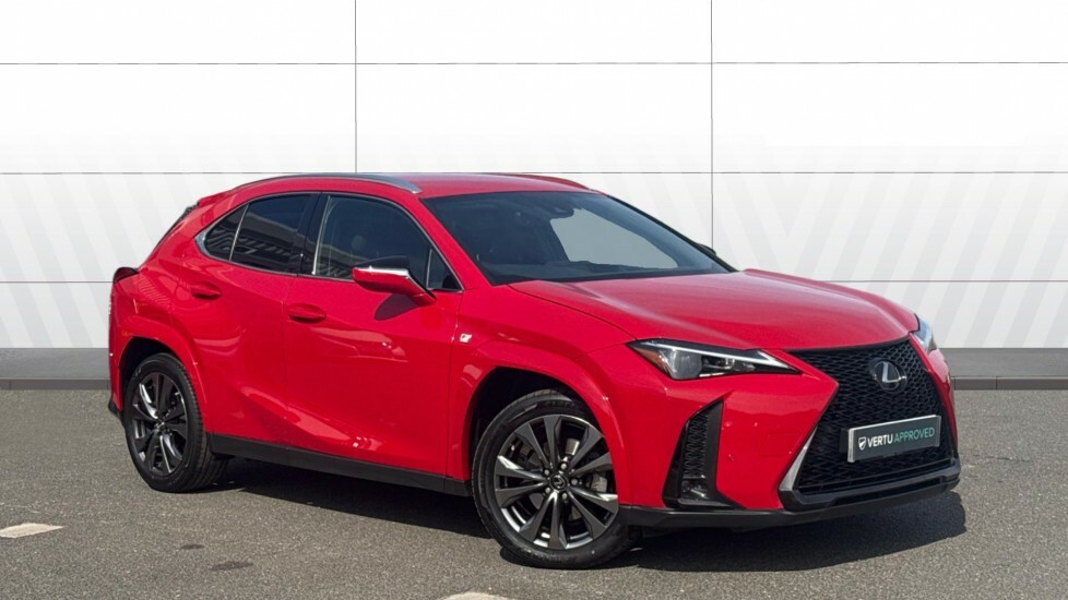 Lexus UX F-sport Red