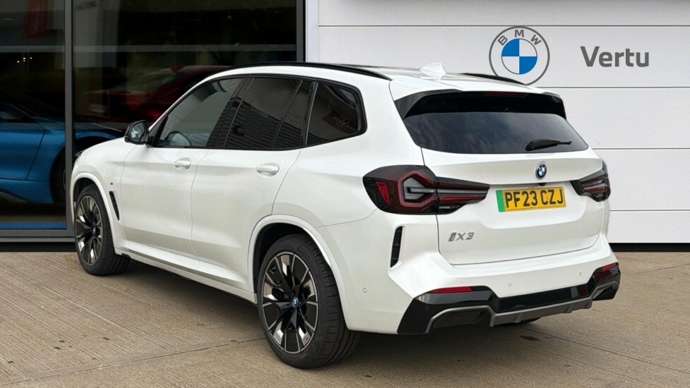 BMW iX3 M Sport Pro White #2