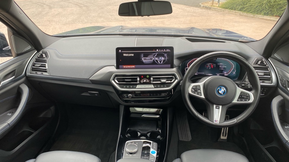 BMW iX3 M Sport Pro Blue #4