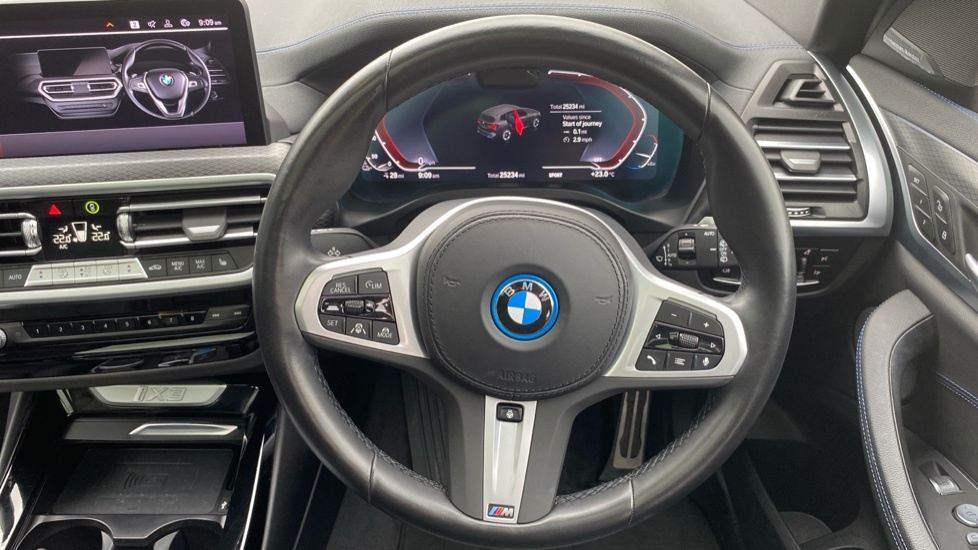 BMW iX3 M Sport Pro Blue #5