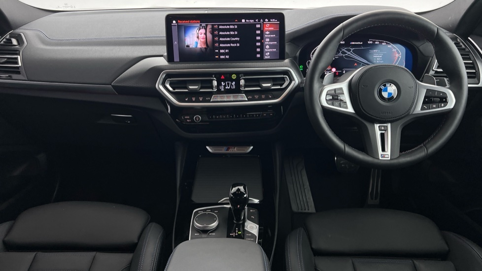 BMW X4 M40d Black #4