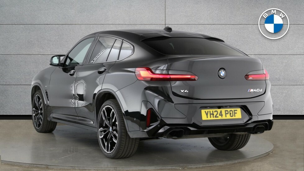 BMW X4 M40d Black #2