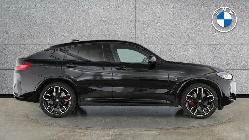 BMW X4 M40d Black #3