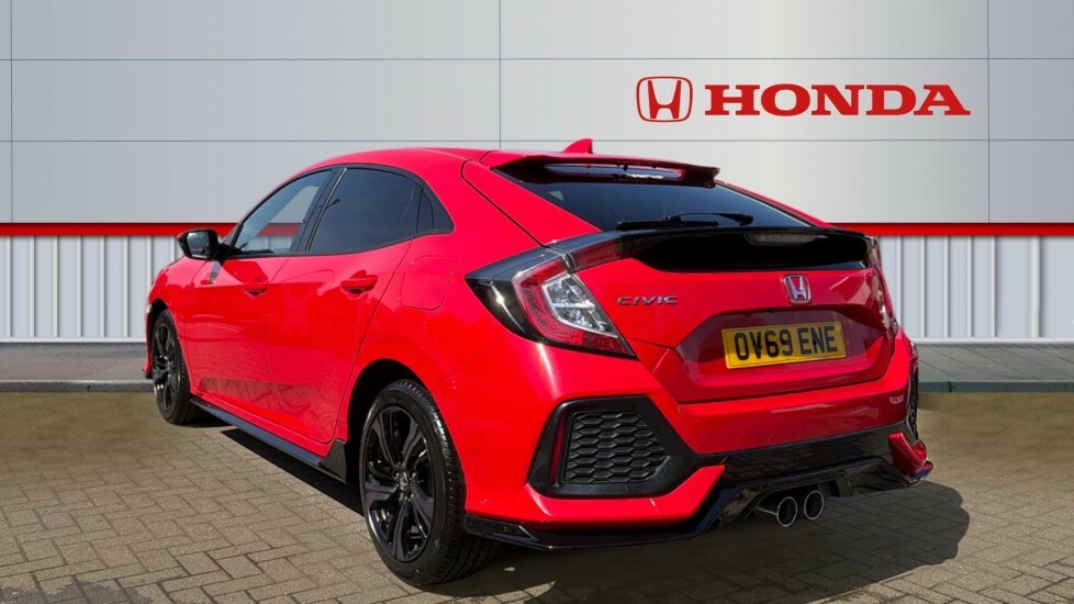 Honda Civic Sport Red #3