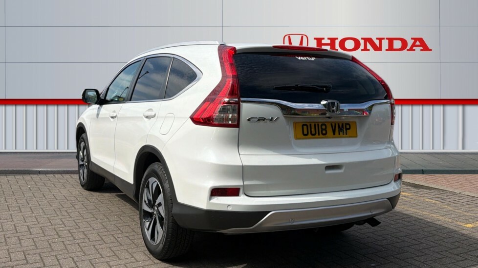 Honda Cr-V Ex White #3