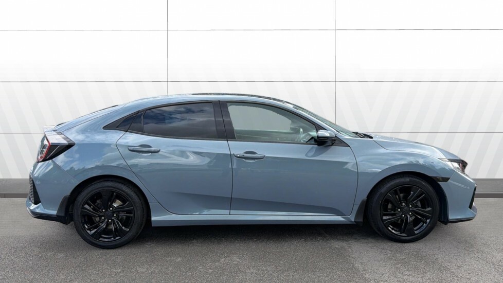 Honda Civic Ex Grey #5