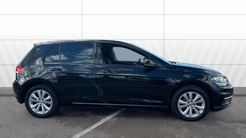 Volkswagen Golf Se Black #5